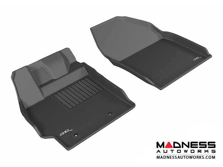 Scion XB Floor Mats (Set of 2) - Front - Black by 3D MAXpider